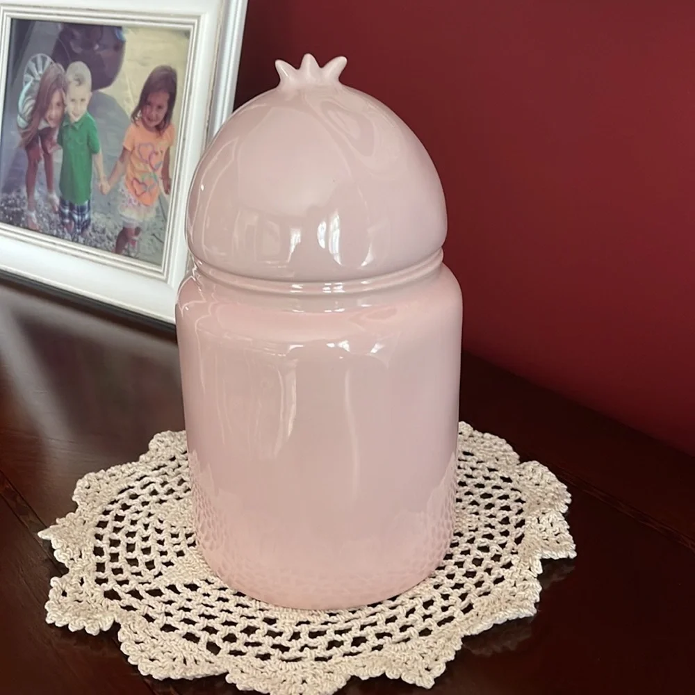 HOST PICK ⭐️ NWOT Rae Dunn Tweet Heart Chick Canister